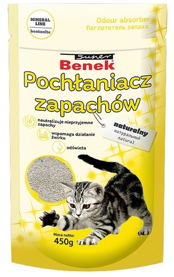 Super Benek Pochłaniacz zapachów naturalny worek 450g