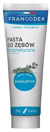 Francodex Zestaw do szczotkowania zębów pasta + szczoteczka