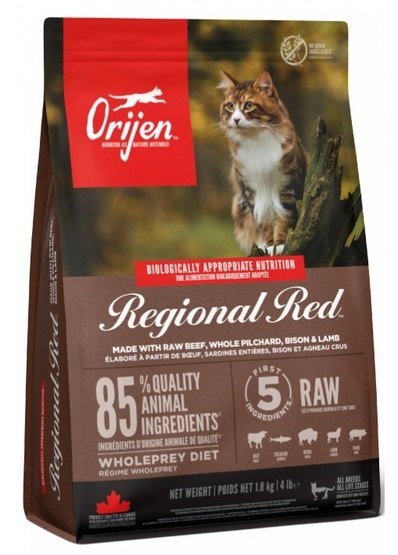 Orijen Regional Red Cat 1,8kg Orijen Regional Red Cat 1,8kg