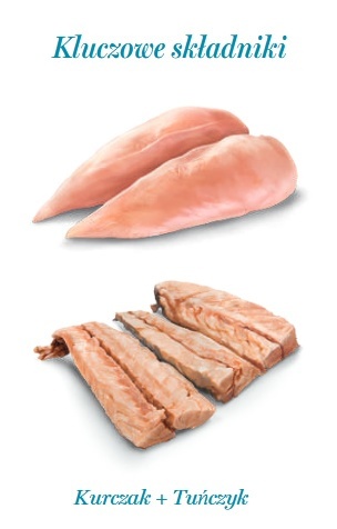 Amanova Cat Chicken & Tuna - kurczak i tuńczyk w bulionie puszka 70g Amanova Cat Chicken & Tuna - kurczak i tuńczyk w bulionie puszka 70g