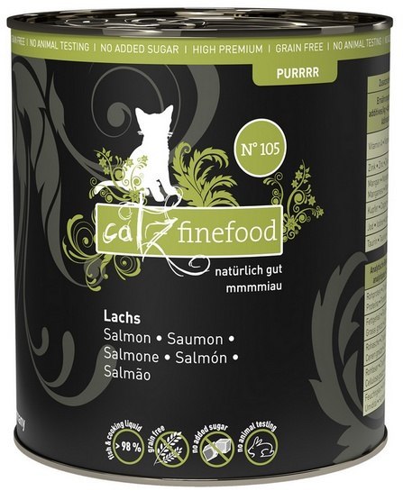 Catz Finefood Purrrr N.105 Łosoś puszka 750g Catz Finefood