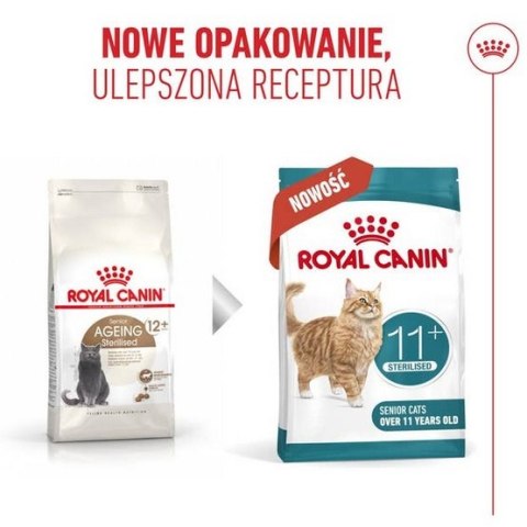 Royal Canin Ageing +11 Sterilised karma sucha dla kotów dojrzałych, sterylizowanych 400g Royal Canin Feline