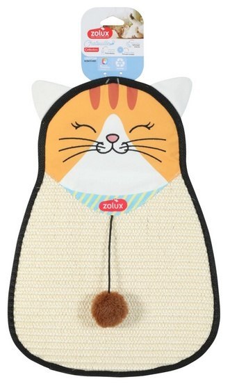 Zolux Chatouille Drapka do powieszenia kot z sizalu z zabawką 54cm Zolux Chatouille Drapka do powieszenia kot z sizalu z zabawką 54cm
